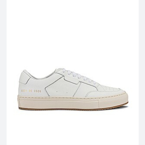 Common Projects White Zeus Prototype Low Sneakers 44
